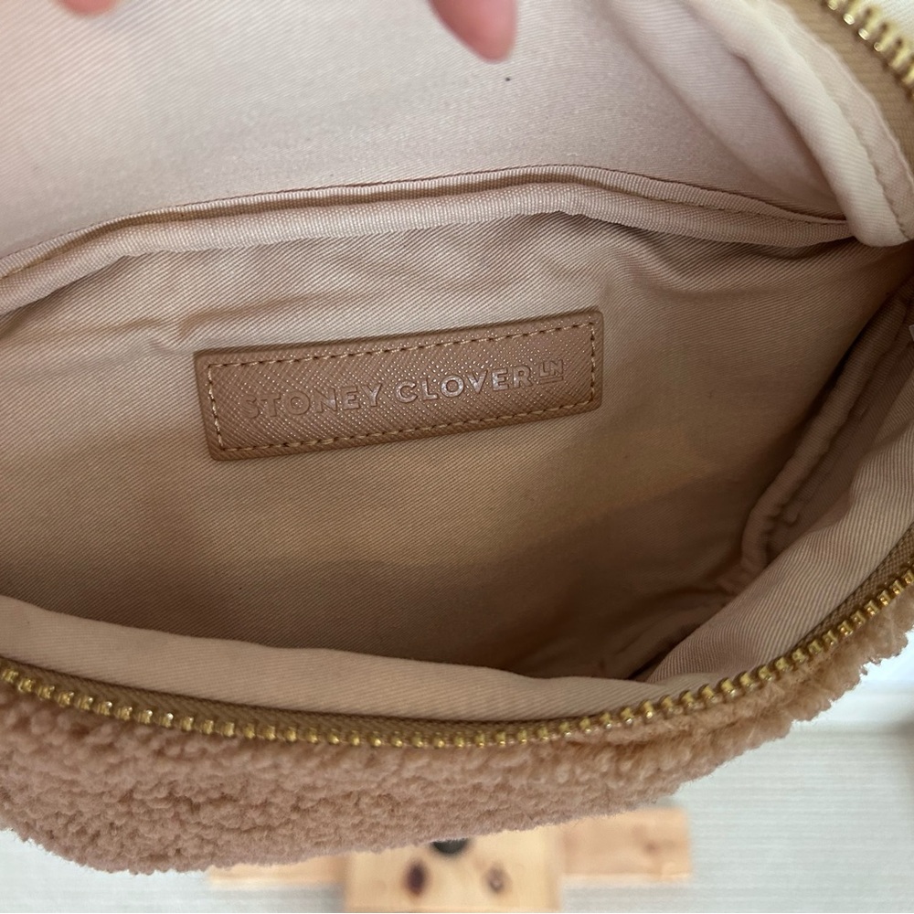 Stoney Clover Lane Cozy Fanny Pack in Tan NWOT - Picture 6 of 10